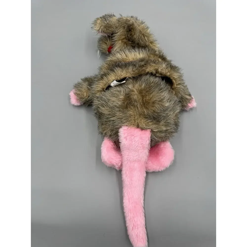 Vintage Playful Puppets That Swallow MOUSE Rat Full Body Hand Puppet Plush USA
